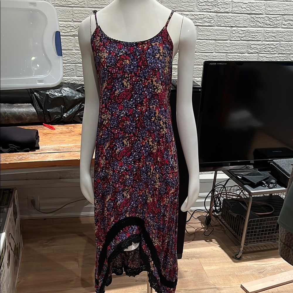 Floral Spaghetti Strap Dress